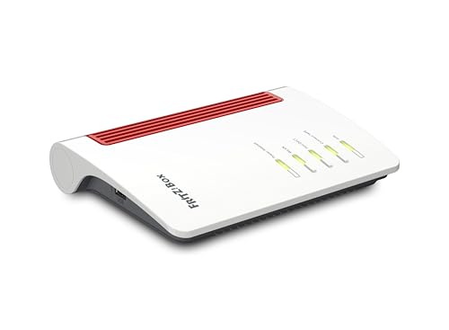 AVM FRITZ!Box 4050 Router Wi-Fi 6 (bis 3.000 Mbit/s, Dualband, Mesh, DECT, VoIP, USB, VPN, 1x WAN, 3x LAN) – für ONT/Glasfaser-Modem