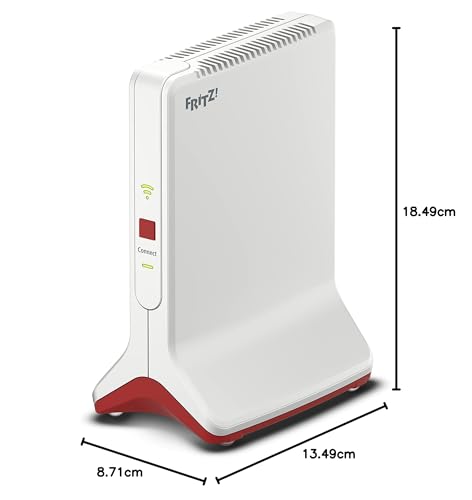 AVM FRITZ!Repeater 6000 Wi-Fi 6 Triband Repeater (2x 5 GHz bis 2.400 MBit/s + 2,4 GHz bis 1.200 MBit/s, 2,5G LAN, deutschsprachig)