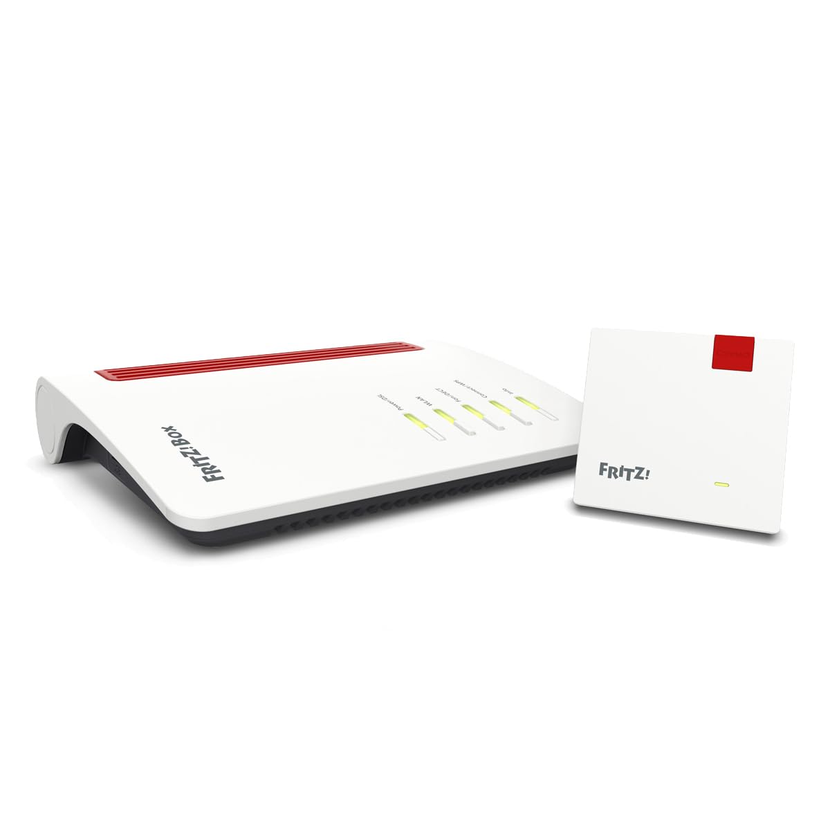 FRITZ Mesh Set – FRITZ!Box 7530 AX Wi-Fi 6 Router (1.800 MBit/s + 600 MBit/s) & FRITZ!Repeater 1200 AX Wi-Fi 6 Repeater (2.400 MBit/s + 600 MBit/s), Deutsch