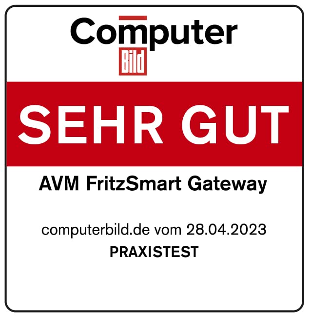 AVM FRITZ!Smart Gateway (Zigbee & DECT-ULE Anbindung, Matter-Bridge, WLAN/LAN, Smart Home Erweiterung, stabile Verbindung)