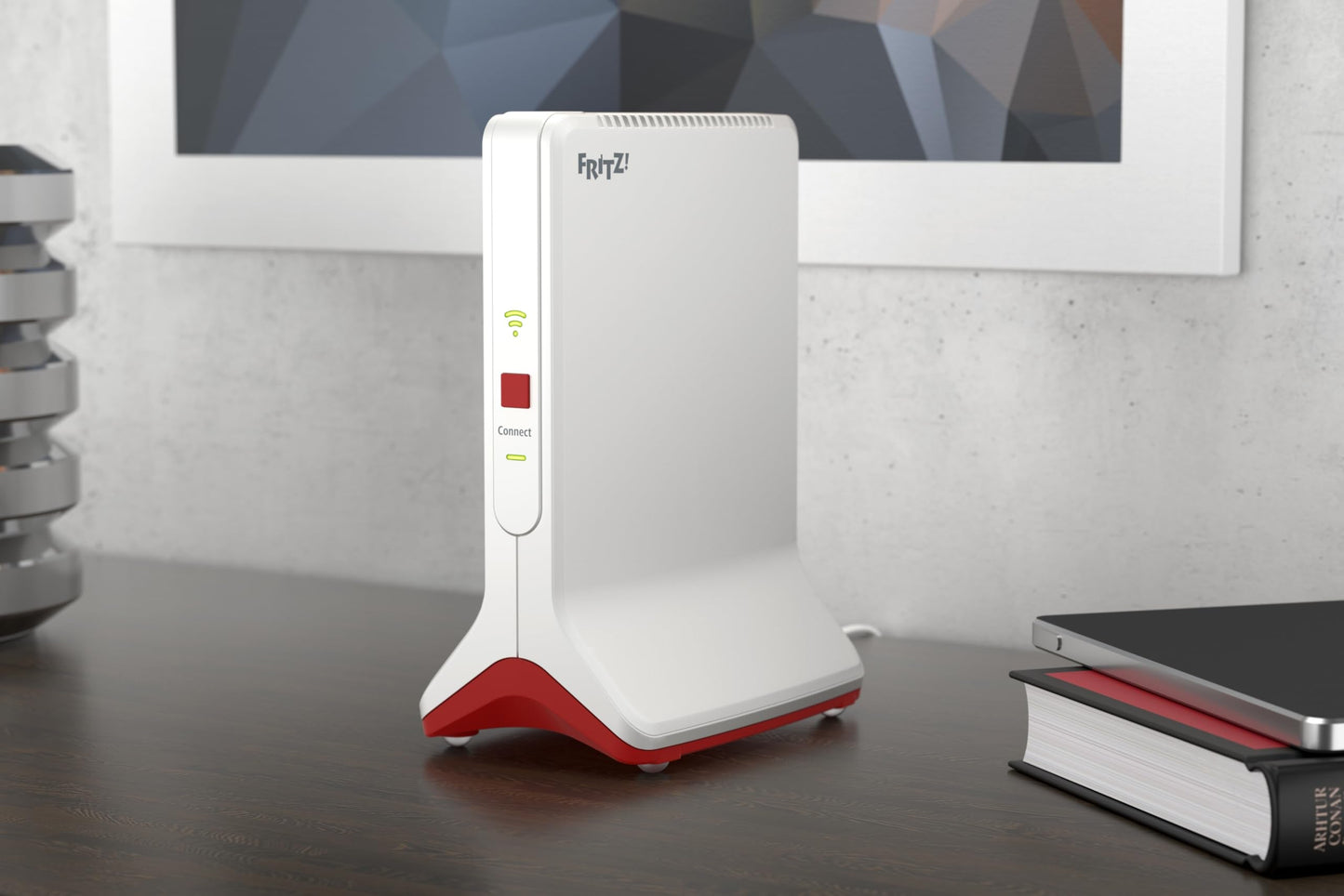 AVM FRITZ!Repeater 6000 Wi-Fi 6 Triband Repeater (2x 5 GHz bis 2.400 MBit/s + 2,4 GHz bis 1.200 MBit/s, 2,5G LAN, deutschsprachig)
