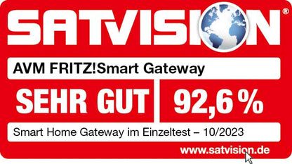 AVM FRITZ!Smart Gateway (Zigbee & DECT-ULE Anbindung, Matter-Bridge, WLAN/LAN, Smart Home Erweiterung, stabile Verbindung)