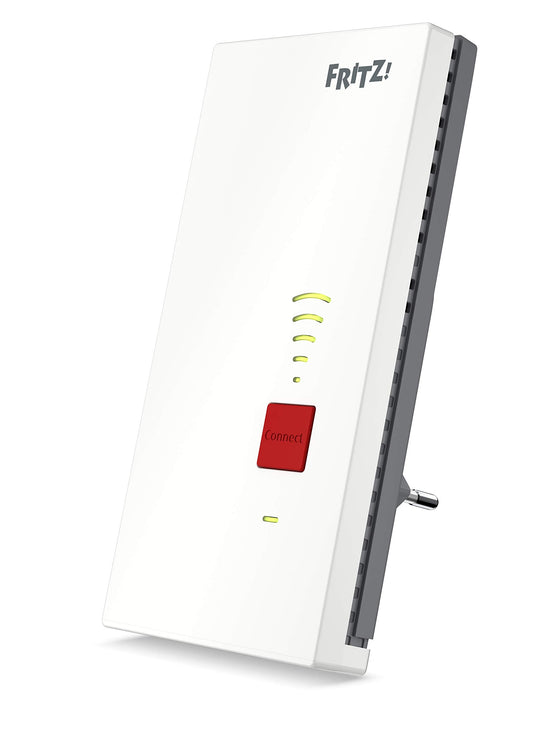 FRITZ Repeater 2400 Dual WLAN AC+N 1733+600 MBit/s 5GHz 2,4GHz Gigabit LAN DE Version